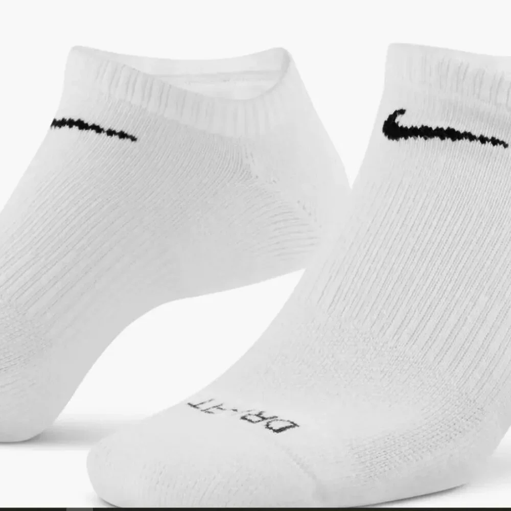 3/$20 Bundle 🌈Nike Everyday No-Show Performance Socks – 3 Pairs Gray